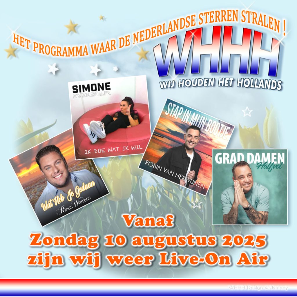 10 Augustus weer Live